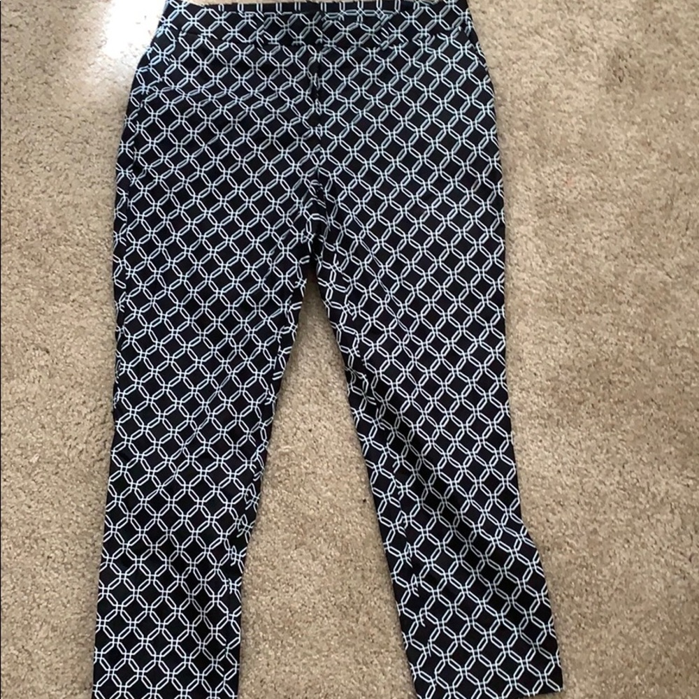 Patterned Work pants